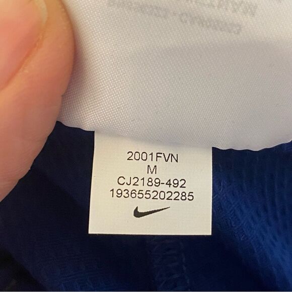 NIKE DRI-FIT MEN'S navy BLUE CJ2189-492 jersey shorts basketball soccer M - Picture 11 of 13